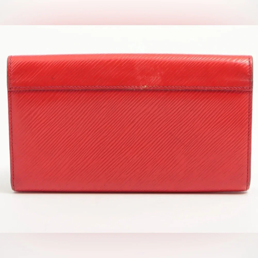 Louis Vuitton Epi Portefouille Twist Coquelicot Wallet - Picture 2 of 11